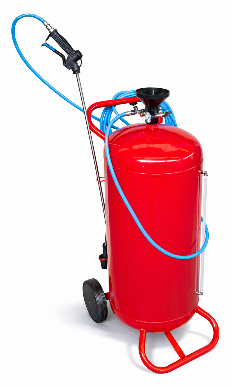 SCG100 pneumatic foamer 100 litres painted